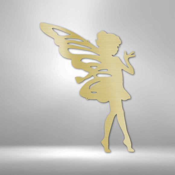 Sassy Pixie Steel Sign Laser Cut Powder Coated Home & Office Metal Wall Decor Mu